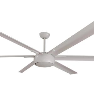 Freelight plafondventilator Ventisei – 1 lichts – 213 x 48 cm – wit