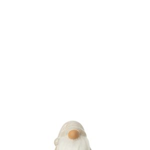 J-Line figuur Kabouter Baard – porselein – grijs – small J-Line figuur Kabouter Baard – porselein – grijs – small