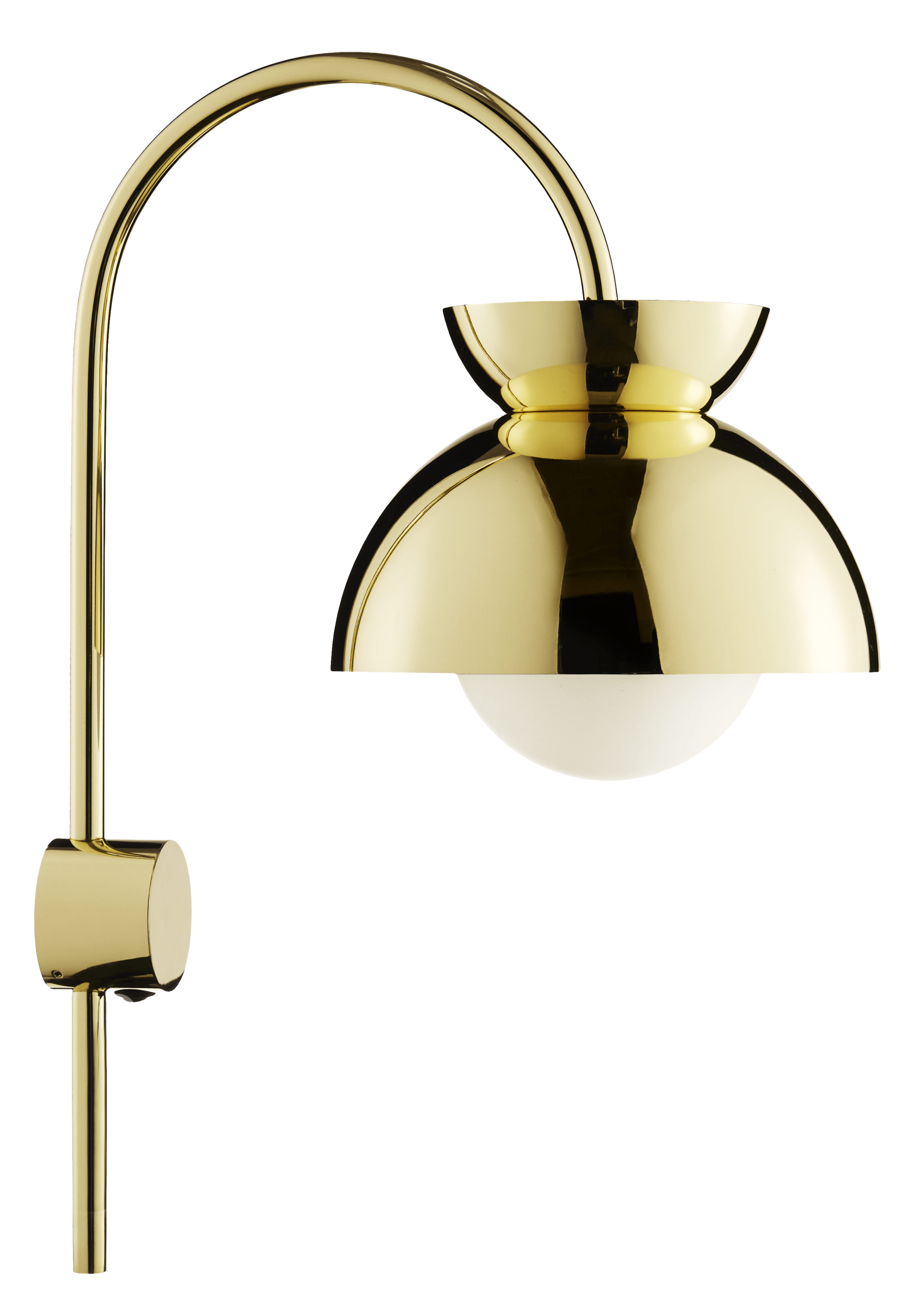 Frandsen wandlamp Butterfly - goud - 32x21x48cm
