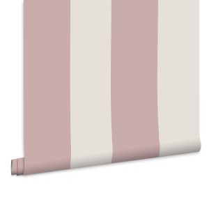Joules Vliesbehang – Harborough Stripe Pink – 1005×52