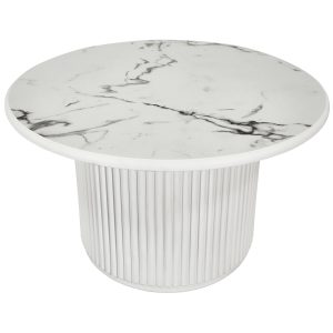 Furnhouse ronde salontafel Easy – Wit – Ø 80 cm Furnhouse ronde salontafel Easy – Wit – Ø 80 cm