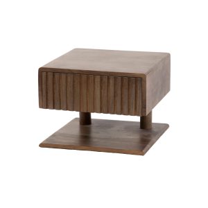 Giga Meubel Nachtkastje Carve – Bruin Acaciahout – 35x35x27cm Giga Meubel Nachtkastje Carve – Bruin Acaciahout – 35x35x27cm