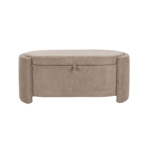 Housecraft Living Miro Bankje met Opbergruimte 108 cm – Grijs
