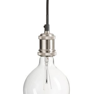 J-Line lamp Socket – metaal/glas – transparant
