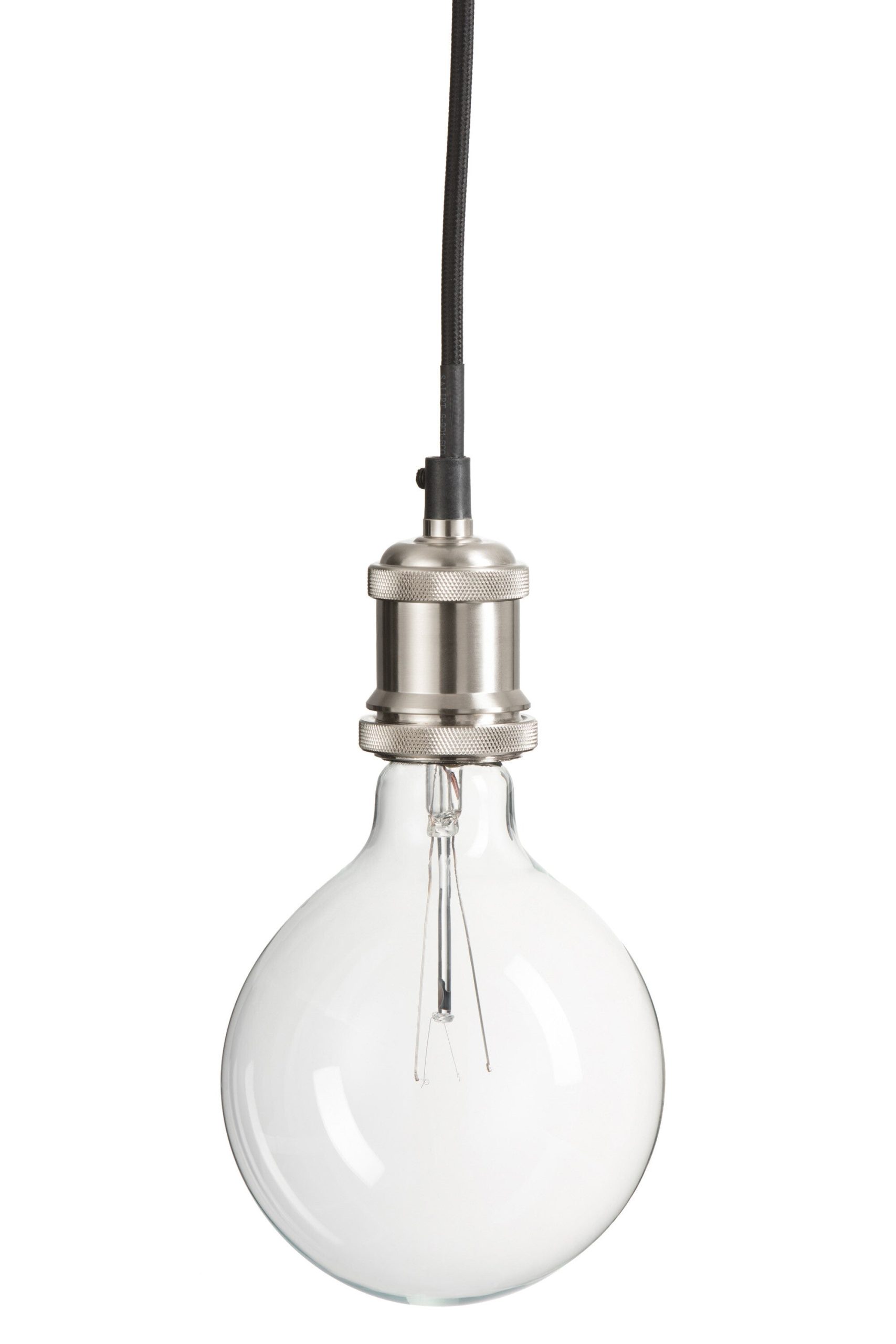J-Line lamp Socket - metaal/glas - transparant
