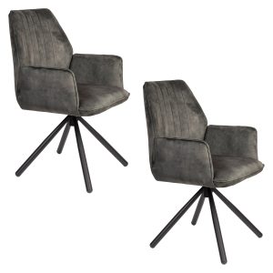 Housecraft Living Jamie Armstoel Moss – Set van 2 Housecraft Living Jamie Armstoel Moss – Set van 2