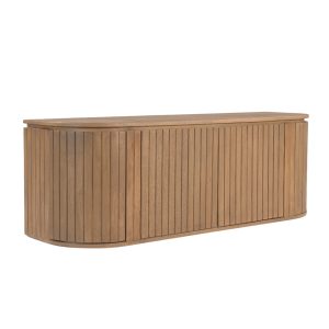 Giga Meubel Dressoir Minke – Naturel Hout – 130cm – Zwevend Giga Meubel Dressoir Minke – Naturel Hout – 130cm – Zwevend