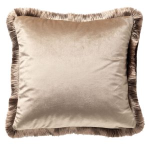 JEANETTE | sierkussen 45×45 cm | Doeskin | bruin | Hoii JEANETTE | sierkussen 45×45 cm | Doeskin | bruin | Hoii