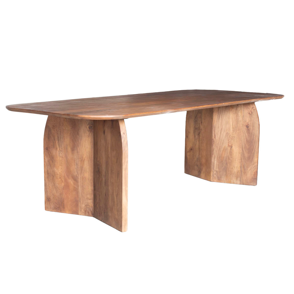 Giga Meubel Eettafel Dalarna - Deens Ovaal Donkerbruin Hout - 280x100x