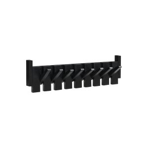 Home Deluxe Kapstok PORTE – 56 x 3,5 x 15 cm, zwart