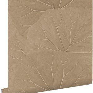 ESTAhome behang bladeren zand beige – 53 cm x 10.05 m – 139917 ESTAhome behang bladeren zand beige – 53 cm x 10.05 m – 139917