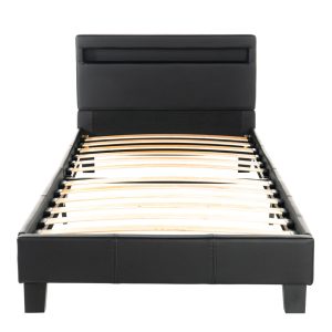 Home Deluxe LED bed ASTRO zwart 90 x 200 cm Home Deluxe LED bed ASTRO zwart 90 x 200 cm