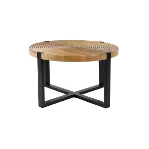 Housecraft Living Buz Salontafel Rond 60 cm Mangohout – Bruin