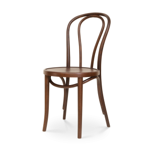 Fameg Vienna Thonet No.18 Houten Bistrostoel Walnoot Fameg Vienna Thonet No.18 Houten Bistrostoel Walnoot