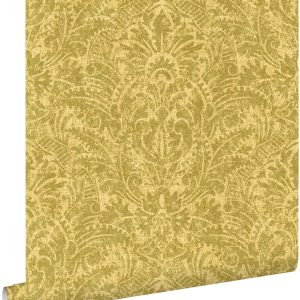 ESTAhome behang ornamenten okergeel – 50 x 900 cm – 131615 ESTAhome behang ornamenten okergeel – 50 x 900 cm – 131615