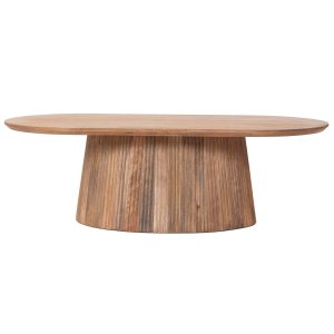Giga Meubel Salontafel Salvador – Naturel Hout – 140x70x38cm