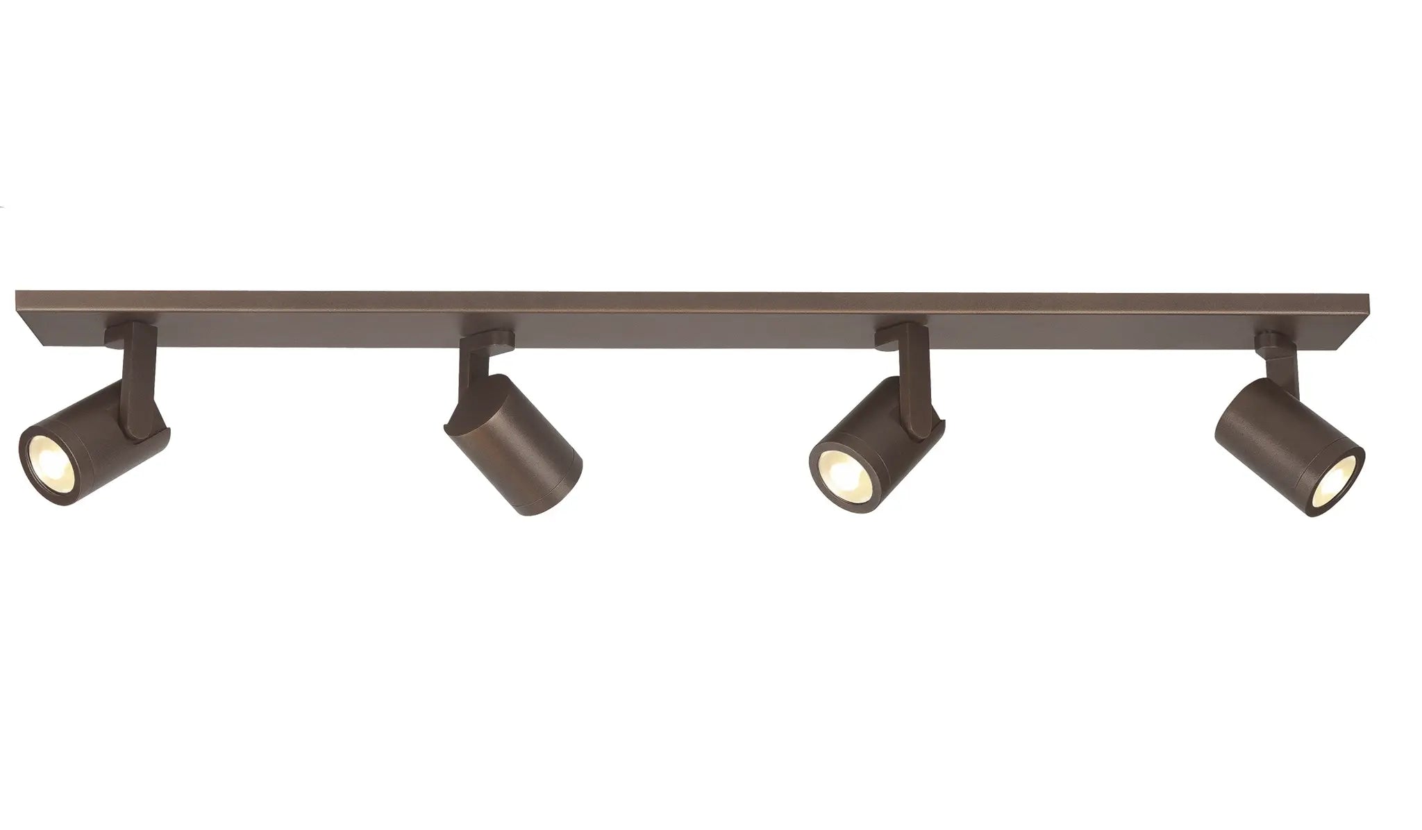 Highlight spot HALO - 4 lichts - 91.5 x 15 cm - bruin