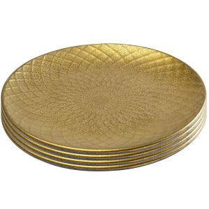Kare Design Borden Diva goud Ø20cm (4/set) Kare Design Borden Diva goud Ø20cm (4/set)