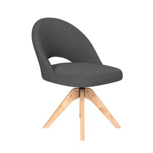 Housecraft Living Mick Eetkamerstoel Draaibaar Hout Grijs Housecraft Living Mick Eetkamerstoel Draaibaar Hout Grijs