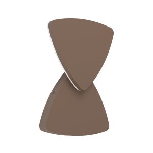 EGLO wandlamp buiten Pedersano – roestbruin
