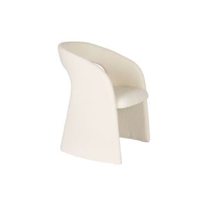 Housecraft Living Maire Stoel/ Eetkamerstoel Bouclé Off-White – Beige