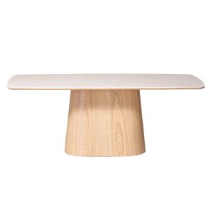 Giga Meubel Eettafel Thomas – Rechthoek Naturel/Keramiek – 200x90x76cm Giga Meubel Eettafel Thomas – Rechthoek Naturel/Keramiek – 200x90x76cm