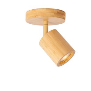 GOOD&MOJO plafonnière Java – naturel – Ø12cm GOOD&MOJO plafonnière Java – naturel – Ø12cm