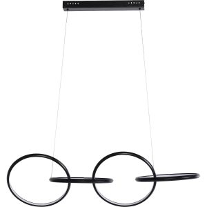 Kare Design Hanglamp Galaxy LED 155cm zwart