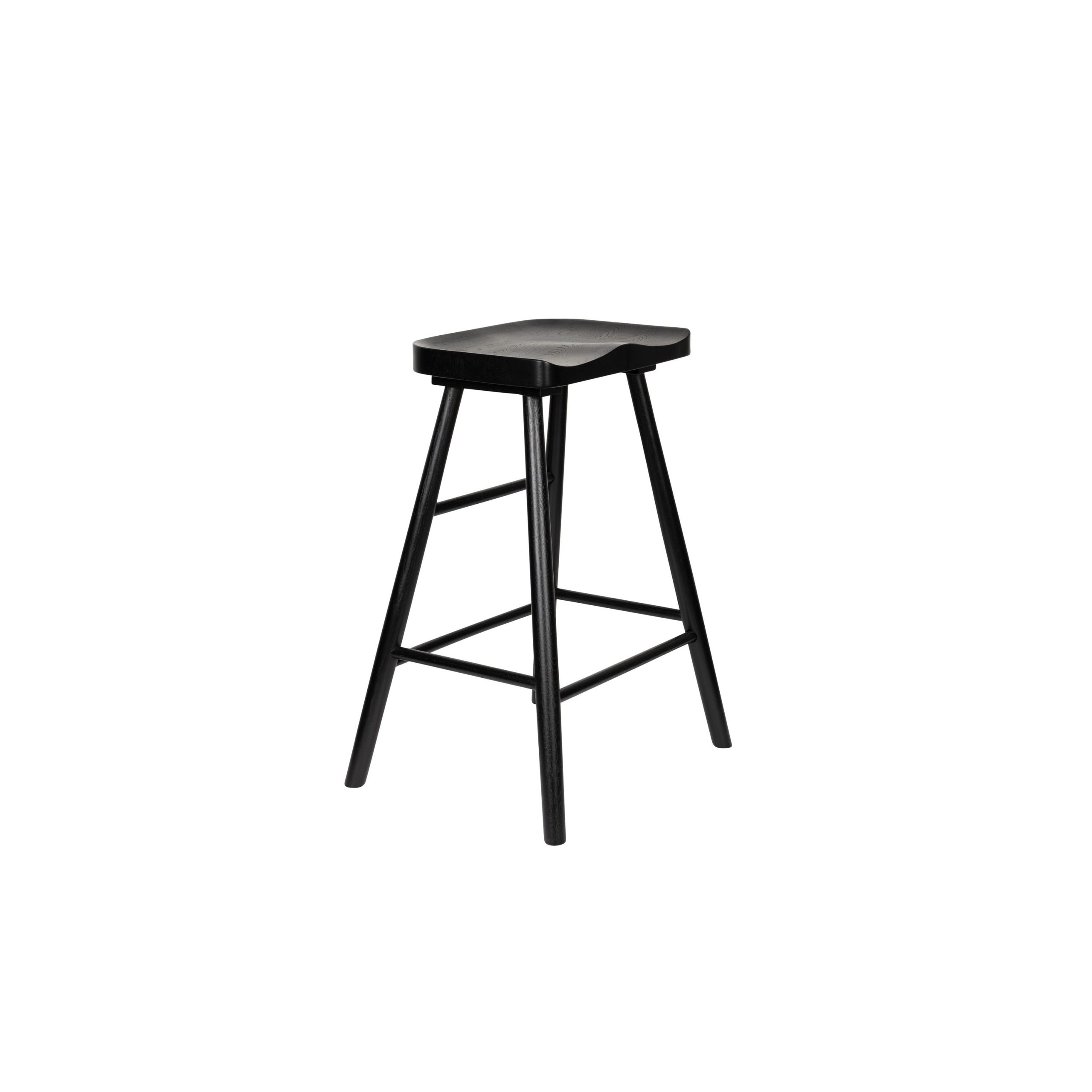Housecraft Living Vander Barkruk 64 cm Zwart