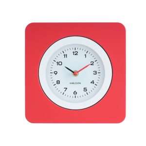 Karlsson wandklok New Vintage – rood – Ø22cm Karlsson wandklok New Vintage – rood – Ø22cm