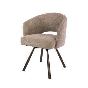 Giga Living Eetkamerstoel Salon – Zand/Bruin Cargo – Set van 2 Giga Living Eetkamerstoel Salon – Zand/Bruin Cargo – Set van 2
