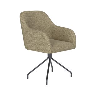 Housecraft Living Otis Eetkamerstoel Draaibaar Metaal Spider Pistache