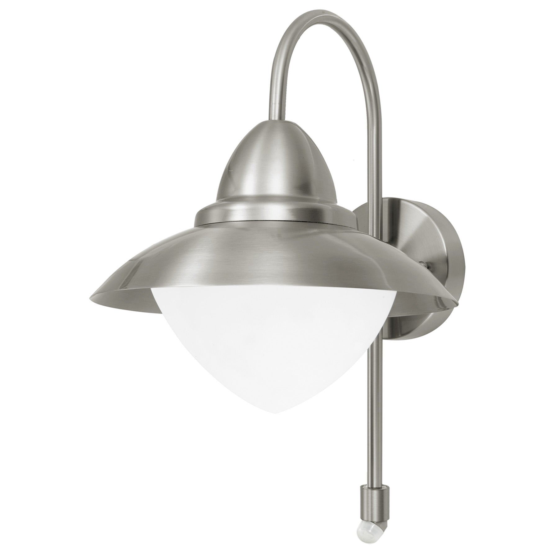 EGLO wandlamp buiten Sidney - e27 - 37,5 cm - sensor - rvs