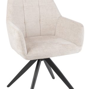 J-Line stoel Louna – ijzer/acryl – ivoor J-Line stoel Louna – ijzer/acryl – ivoor
