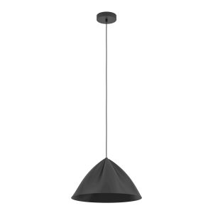 EGLO hanglamp Podere – e27 – ø 42,5 cm – zwart – staal EGLO hanglamp Podere – e27 – ø 42,5 cm – zwart – staal
