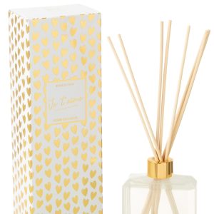 J-Line geurstokjes Je T'aime – Ginger Woord – glas – goud J-Line geurstokjes Je T'aime – Ginger Woord – glas – goud