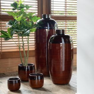J-Line geldboom In Pot – kunststof – groen – small