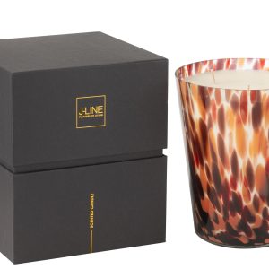 J-Line geurkaars Noa – Magnificient Birch – glas – rood – large – 95U J-Line geurkaars Noa – Magnificient Birch – glas – rood – large – 95U
