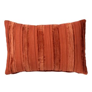 ESTELLA | sierkussen 40×60 cm | Potters Clay | oranje | Hoii | met duu
