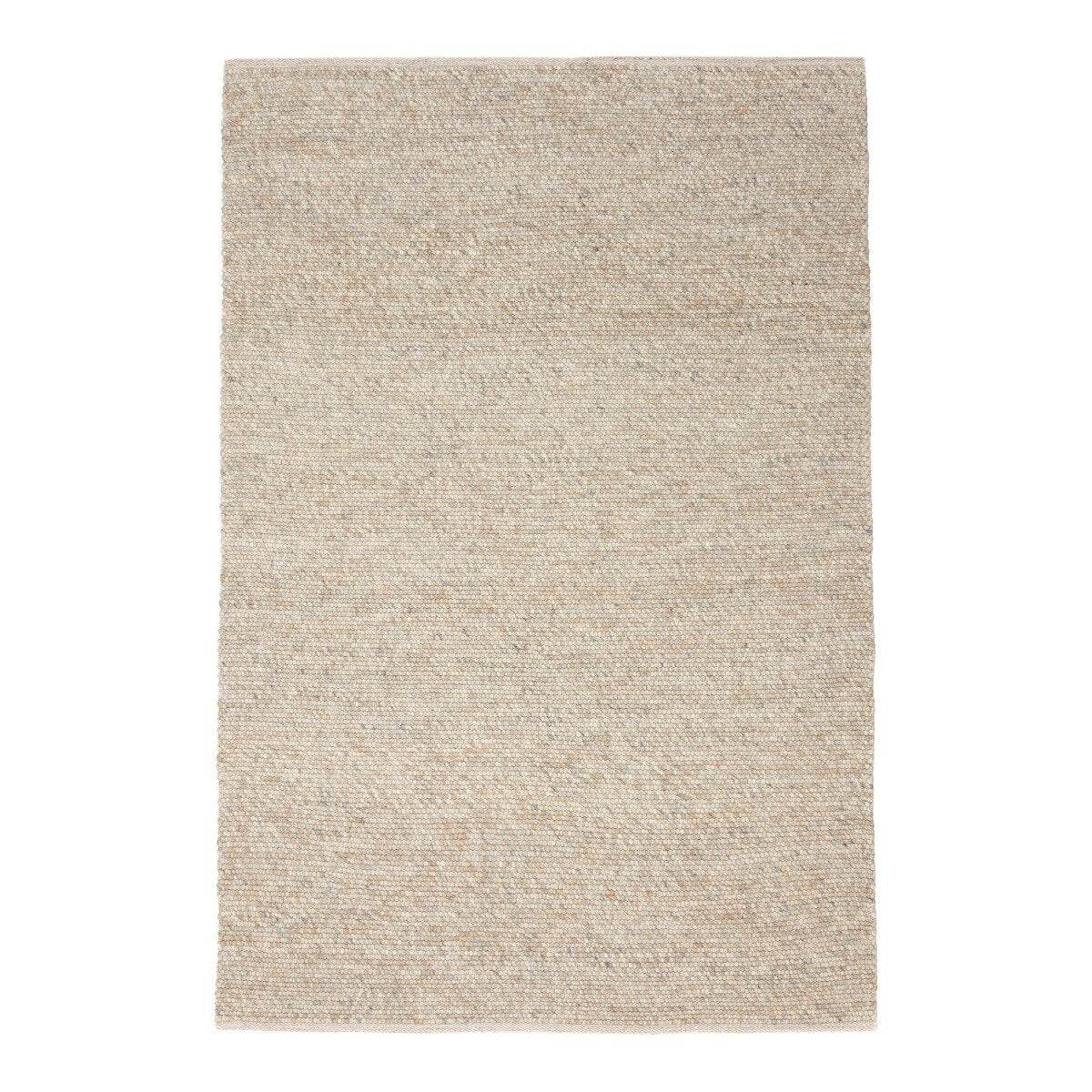Interieur05 Wollen Vloerkleed Grijs/bruin gemeleerd Vik - 160 x 230 cm