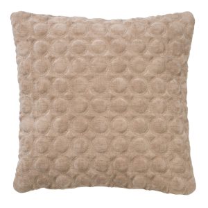 Hoii sierkussen Adriane – 45×45 cm – Effen kleur – Beige Hoii sierkussen Adriane – 45×45 cm – Effen kleur – Beige