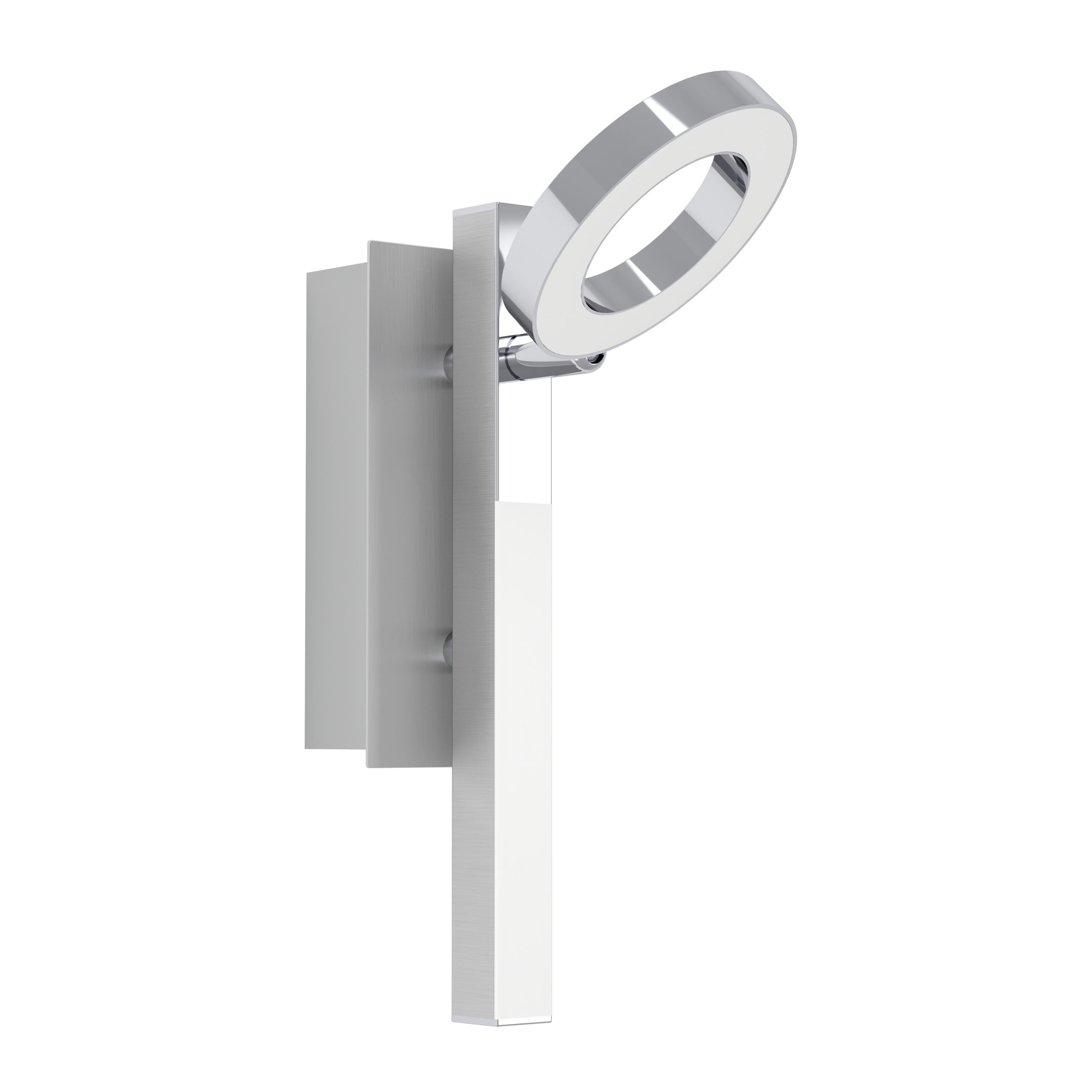 EGLO spot Cardillio 1 - 2 lichts - aluminium, chroom - gesatineerd