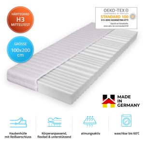Home Deluxe ORTHO BASIC matras 100 x 200 cm Home Deluxe ORTHO BASIC matras 100 x 200 cm