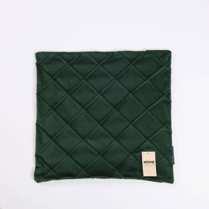 HOME DELUXE Geruite kussenhoes LORI – Groen