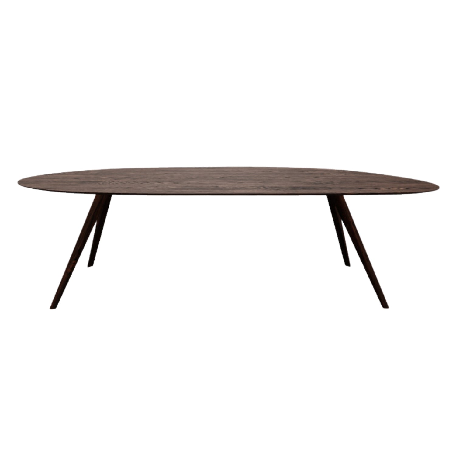 HelloTable eettafel Novum 30 - organisch - 250x120 cm - eiken dark sta
