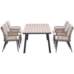 Garden Impressions tuinset Kalibo – Penedo – natural – 230×100 cm – 7-