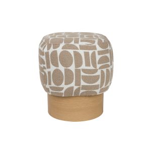 Housecraft Living Cyril Poef/ Krukje Vierkant Beige Housecraft Living Cyril Poef/ Krukje Vierkant Beige