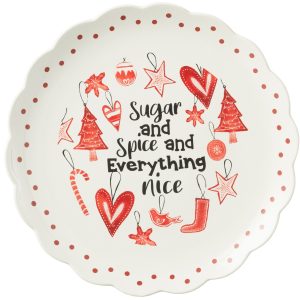 J-Line schaal Rond – keramiek – rood – giftbox J-Line schaal Rond – keramiek – rood – giftbox