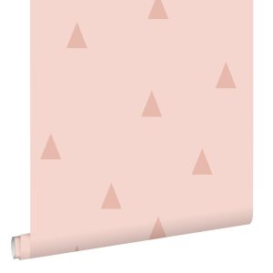 ESTAhome behang grafische driehoeken roze – 53 cm x 10.05 m – 139726