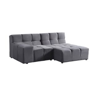 HOME DELUXE Modulaire bank ORLENA – L Rechts Antraciet